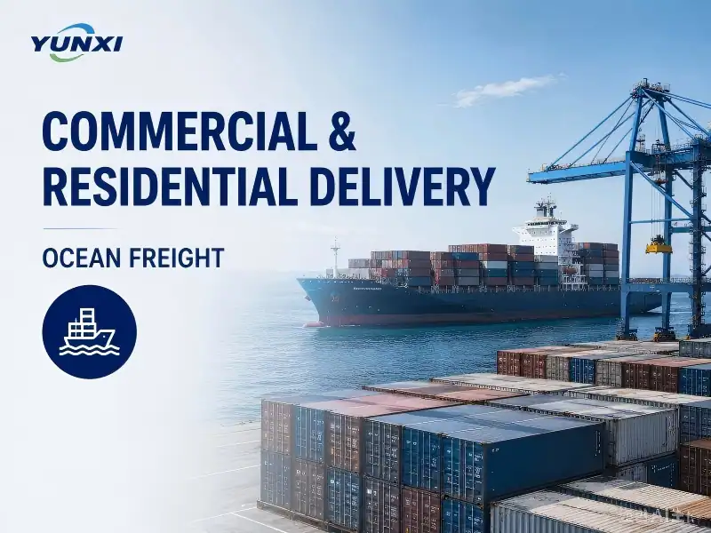 Commercial & Residential Delivery-Ocean Freight