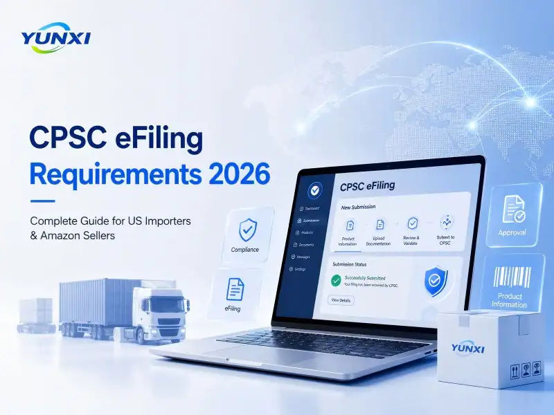 CPSC eFiling requirements 2026: Complete Guide for US Importers & Amazon Sellers