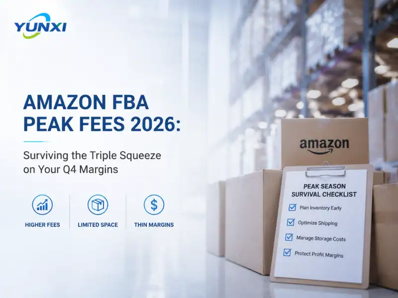 Amazon FBA Peak Fees 2026: Surviving the Triple Squeeze on Your Q4 Margins