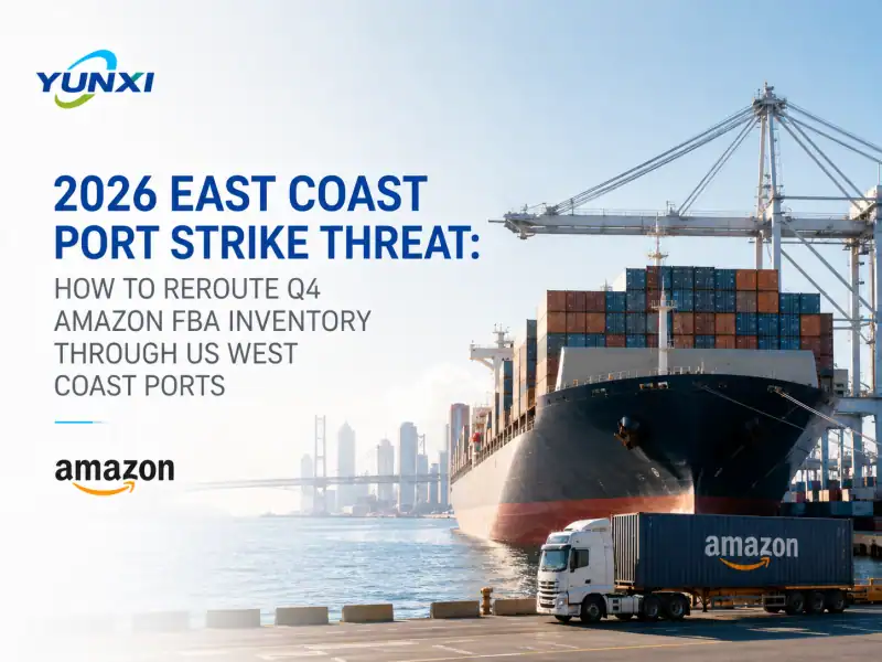 East Coast Port Strike 2026: How to Reroute Your Q4 Amazon FBA Inventory to US West Coast Ports