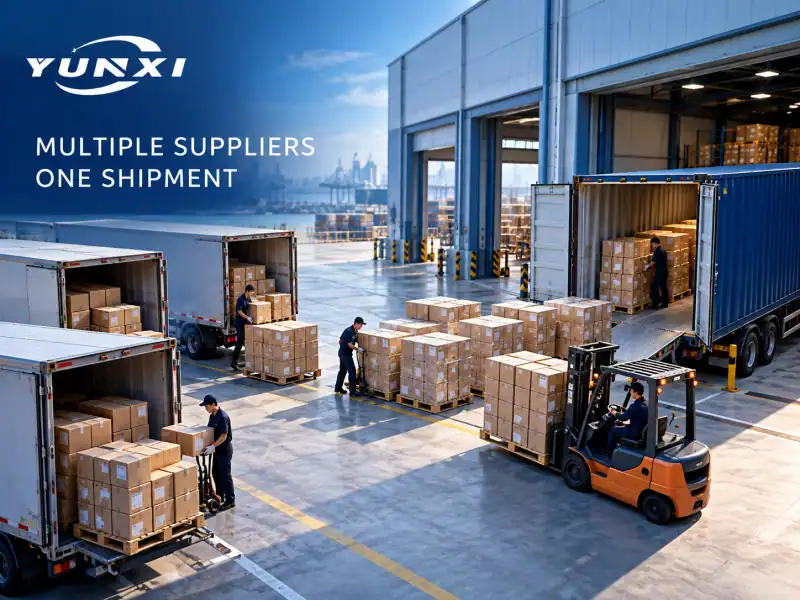 How to Plan shipping from multiple suppliers in China to the USA