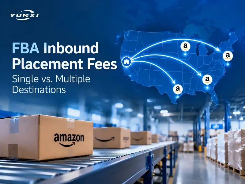 FBA Inbound Placement Fees: Single vs. Multiple Destinations