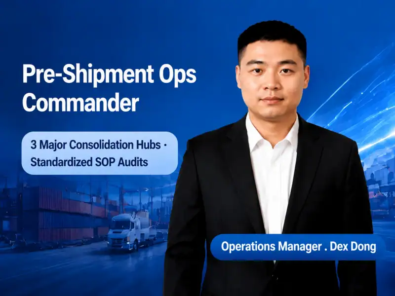 Operations Manager . Dex Dong